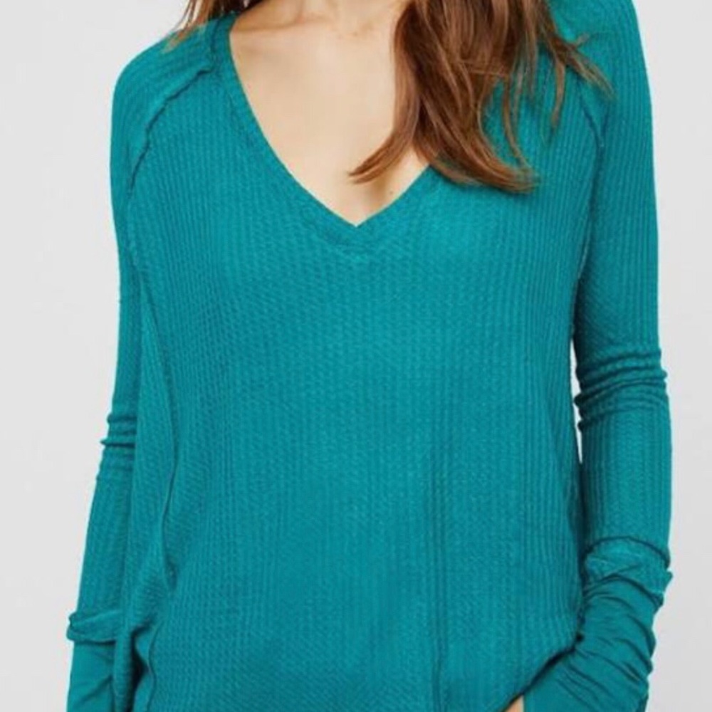 Free People/We the Free Laguna Thermal Sz Large EUC